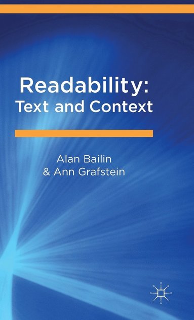 bokomslag Readability: Text and Context