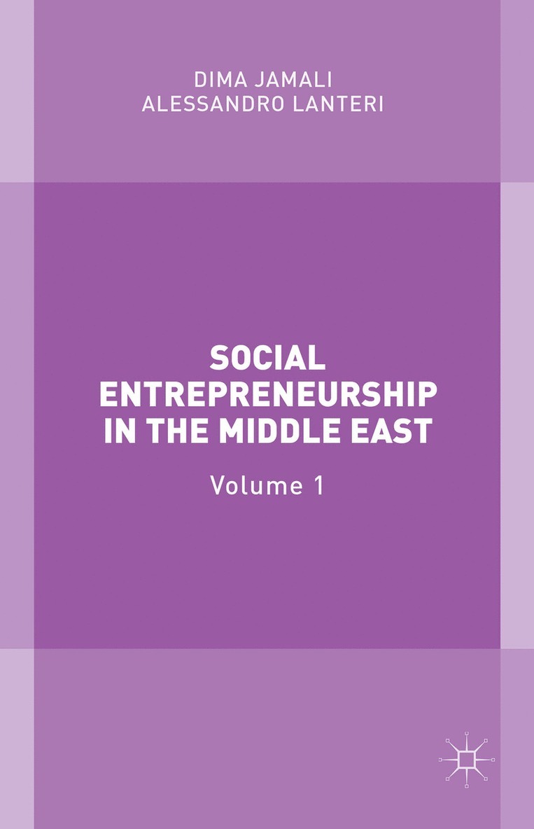Dima Jamali, Alessandro Lanteri - Social Entrepreneurship in the Middle East, Inbunden