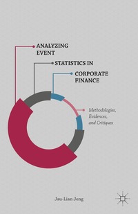 bokomslag Analyzing Event Statistics in Corporate Finance