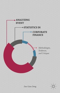 bokomslag Analyzing Event Statistics in Corporate Finance