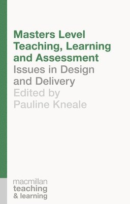 Masters Level Teaching, Learning and Assessment 1