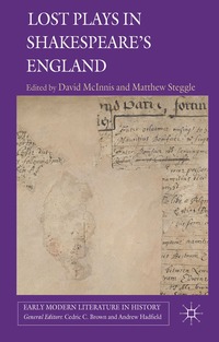 bokomslag Lost Plays in Shakespeare's England