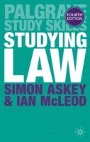 bokomslag Studying Law