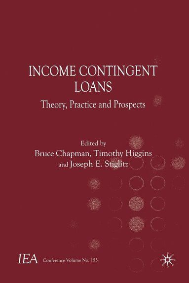 bokomslag Income Contingent Loans