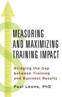 bokomslag Measuring and Maximizing Training Impact
