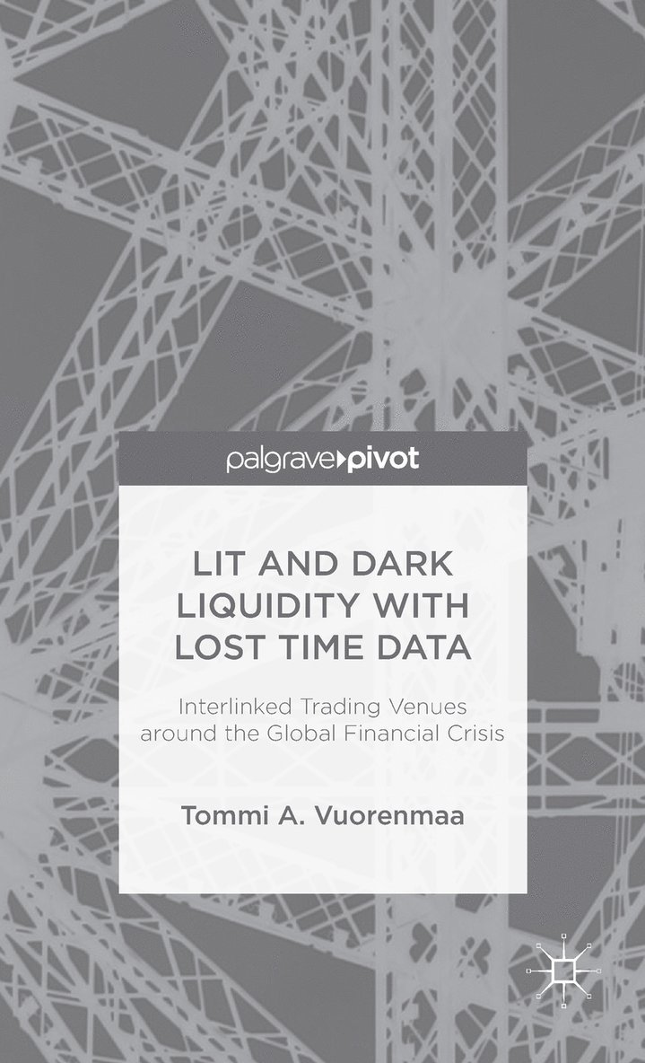 Lit and Dark Liquidity with Lost Time Data: Interlinked Trading Venues around the Global Financial Crisis 1
