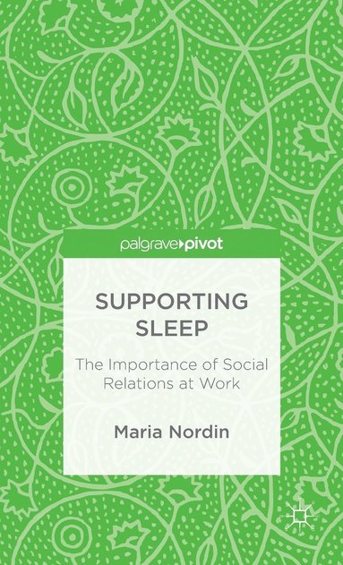 bokomslag Supporting Sleep