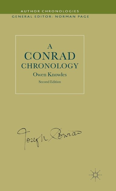 bokomslag A Conrad Chronology