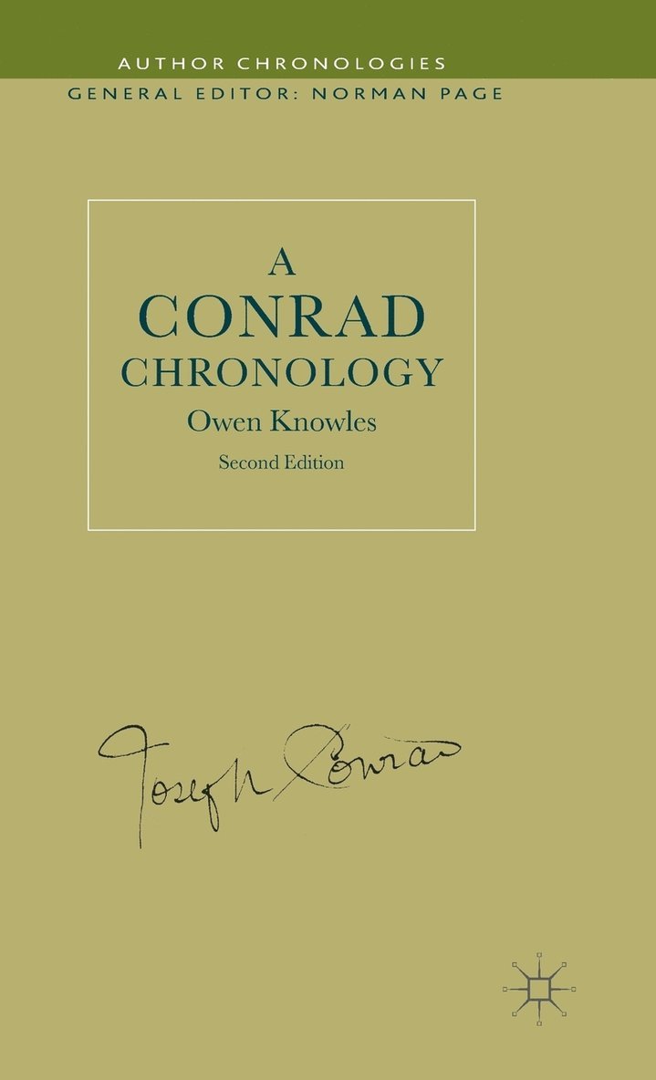 Conrad Chronology