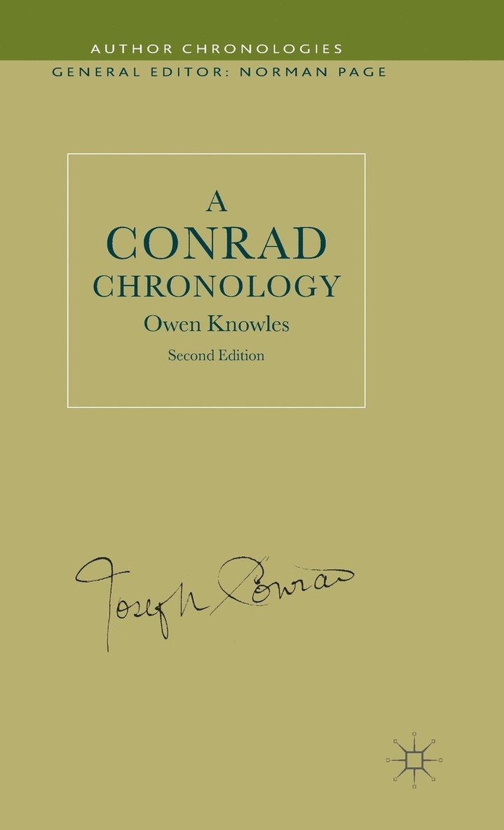 A Conrad Chronology 1