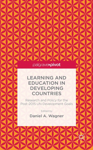 bokomslag Learning and Education in Developing Countries: Research and Policy for the Post-2015 UN Development Goals