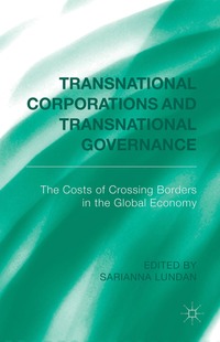 bokomslag Transnational Corporations and Transnational Governance