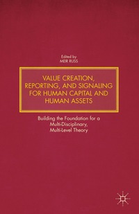 bokomslag Value Creation, Reporting, and Signaling for Human Capital and Human Assets