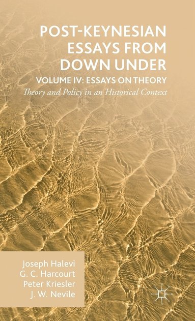 bokomslag Post-Keynesian Essays from Down Under Volume IV: Essays on Theory