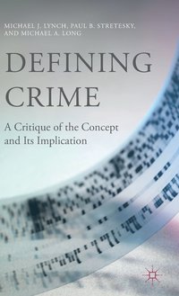 bokomslag Defining Crime