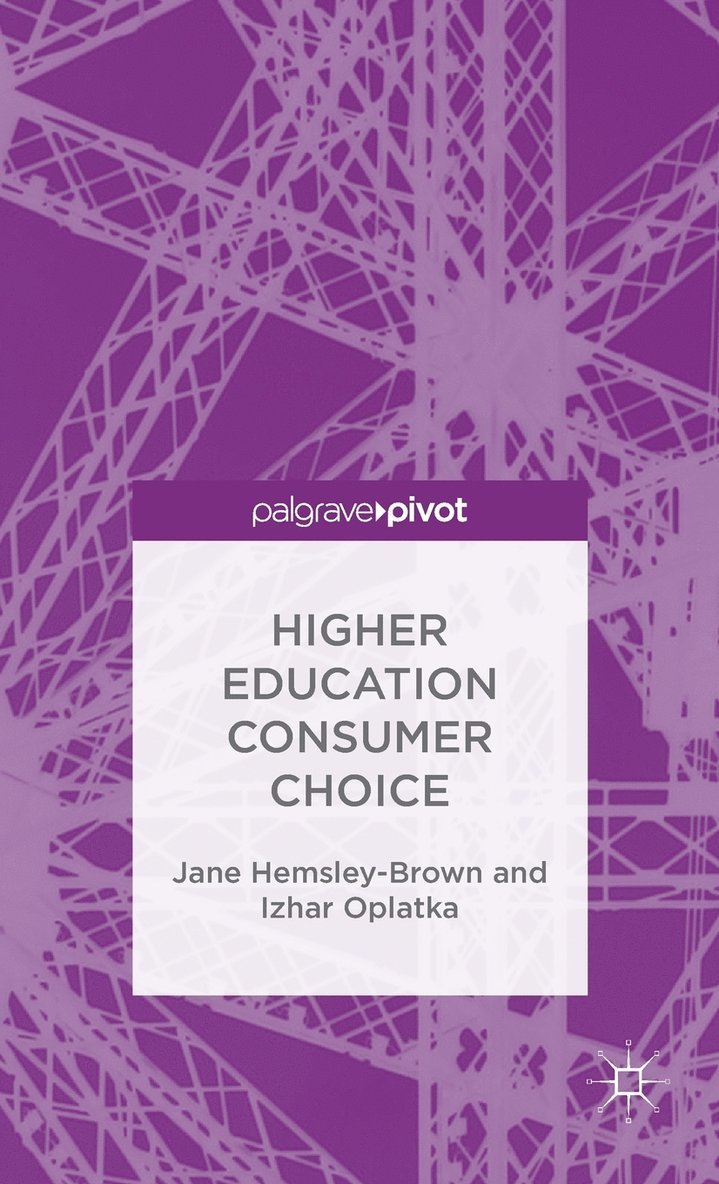 Higher Education Consumer Choice 1