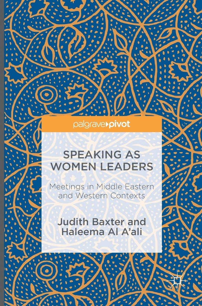 Judith Baxter, Haleema Al A'ali, Haleema Al A'Ali - Speaking as Women Leaders, Inbunden