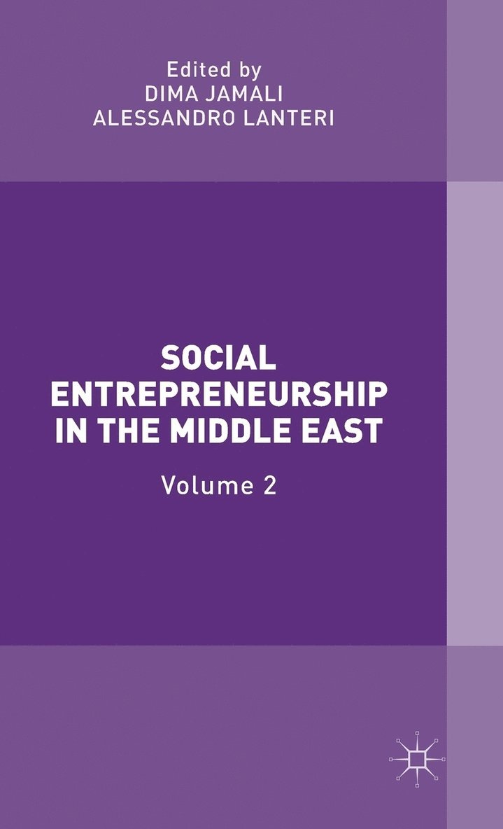 Dima Jamali, Alessandro Lanteri - Social Entrepreneurship in the Middle East, Inbunden