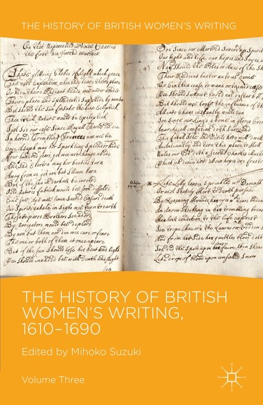 M. Suzuki - History of British Women's Writing, 1610-1690, Häftad