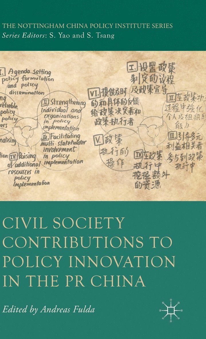Civil Society Contributions to Policy Innovation in the PR China 1