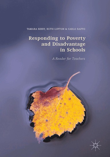 Tamara Bibby, Ruth Lupton, Carlo Raffo - Responding to Poverty and Disadvantage in Schools, Inbunden