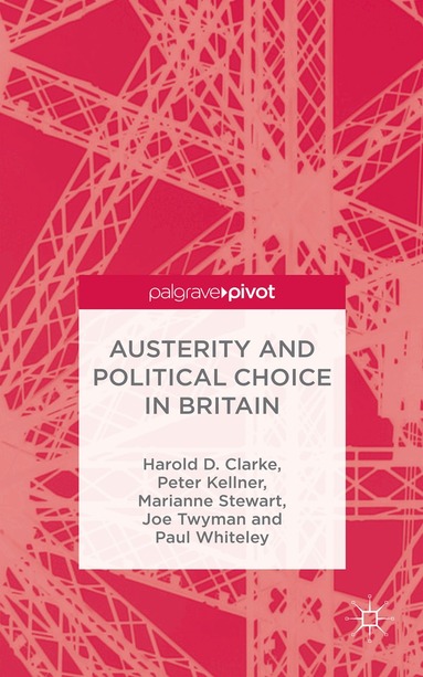 H. Clarke, P. Kellner, M. Stewart, J. Twyman, P. Whiteley - Austerity and Political Choice in Britain, Inbunden
