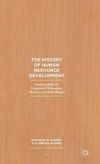 bokomslag The History of Human Resource Development