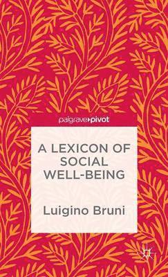 bokomslag Lexicon of Social Well-Being