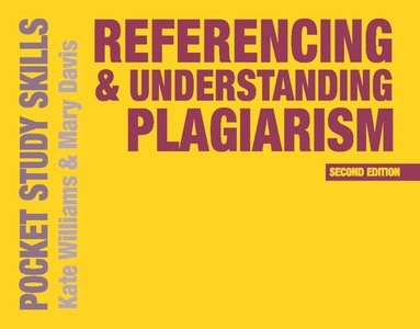 bokomslag Referencing and Understanding Plagiarism