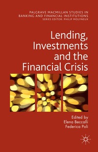 bokomslag Lending, Investments and the Financial Crisis