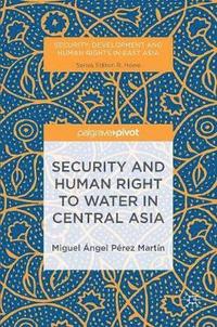 bokomslag Security and Human Right to Water in Central Asia