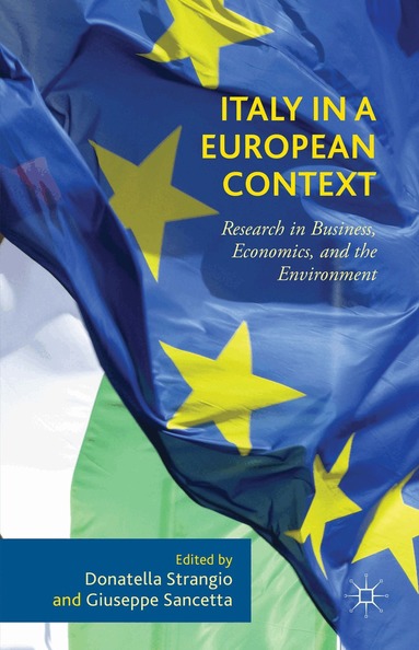 Donatella Strangio, Giuseppe Sancetta - Italy in a European Context, Inbunden