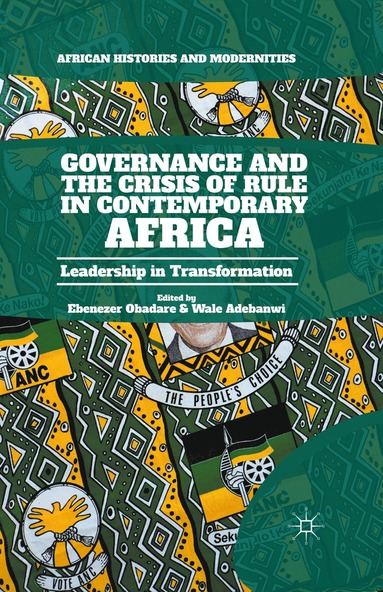 bokomslag Governance and the Crisis of Rule in Contemporary Africa