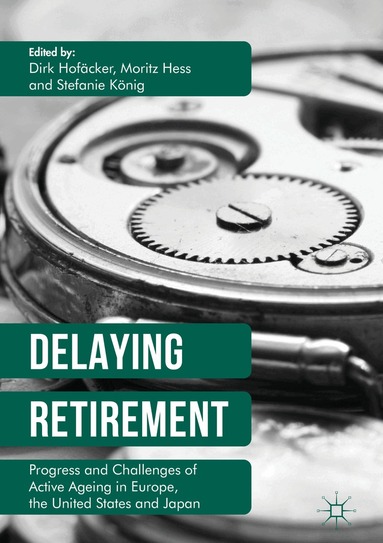 Dirk Hofäcker, Moritz Hess, Stefanie König - Delaying Retirement, Inbunden