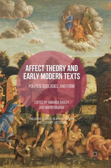 bokomslag Affect Theory and Early Modern Texts