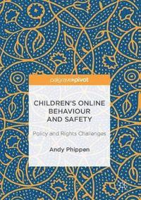 bokomslag Children's Online Behaviour and Safety