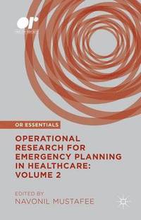 bokomslag Operational Research for Emergency Planning in Healthcare: Volume 2