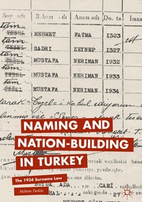 bokomslag Naming and Nation-building in Turkey