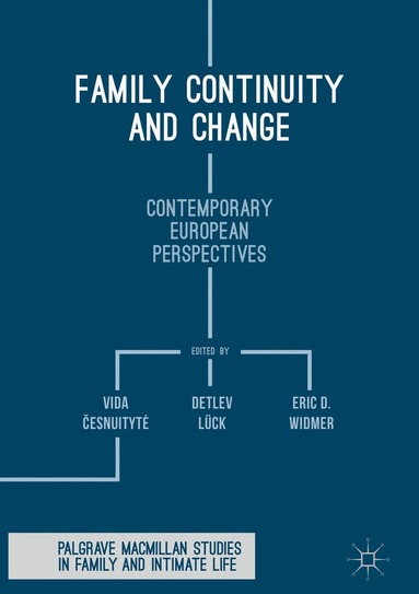 bokomslag Family Continuity and Change