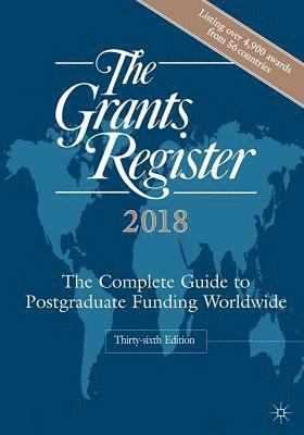 bokomslag Grants Register 2018