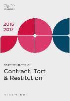 Graham Stephenson - Core Statutes on Contract, Tort & Restitution 2016-17, Häftad