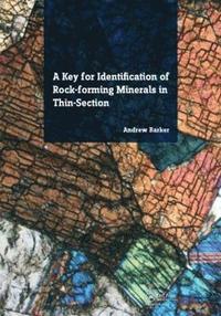 bokomslag A Key for Identification of Rock-Forming Minerals in Thin Section