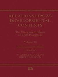 bokomslag Relationships as Developmental Contexts