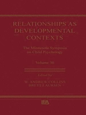 bokomslag Relationships as Developmental Contexts