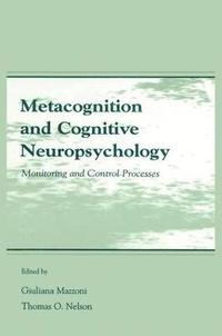 bokomslag Metacognition and Cognitive Neuropsychology