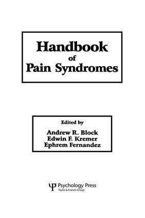 bokomslag Handbook of Pain Syndromes