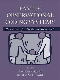 bokomslag Family Observational Coding Systems