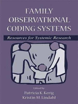 bokomslag Family Observational Coding Systems