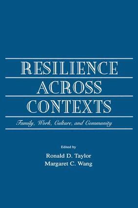 Ronald D. Taylor, Margaret C Wang - Resilience Across Contexts, Häftad