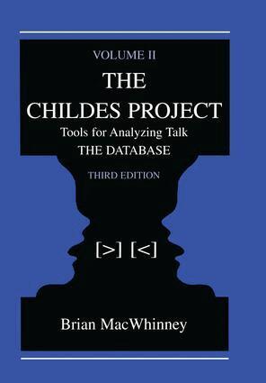 Brian MacWhinney - Childes Project, Häftad